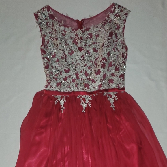 New Fushia Long Dress - Picture 2 of 6